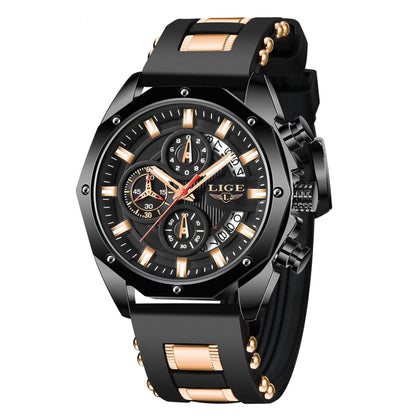 Premium Men's Luxury Silicone Sport Watch - Luxury & Style Combined - Oopsdadforgot.com