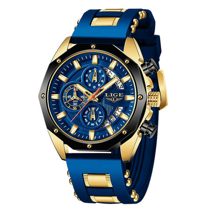 Premium Men's Luxury Silicone Sport Watch - Luxury & Style Combined - Oopsdadforgot.com