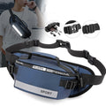 Reflective Waist Bags Men Crossbody Bag Pack For Travel Walking Running Hiking Cycling - Oopsdadforgot.com