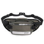 Reflective Waist Bags Men Crossbody Bag Pack For Travel Walking Running Hiking Cycling - Oopsdadforgot.com