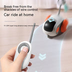 Remote Control Interactive Cat Car Toy USB Charging Chasing Automatic Self - moving Remote Smart Control Car Interactive Cat Toy Pet Products - Oopsdadforgot.com