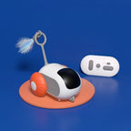 Remote Control Interactive Cat Car Toy USB Charging Chasing Automatic Self - moving Remote Smart Control Car Interactive Cat Toy Pet Products - Oopsdadforgot.com