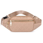 Rhombus Fanny Packs For Women Crossbody Waist Bags For Sports Hiking Cycling Running - Oopsdadforgot.com