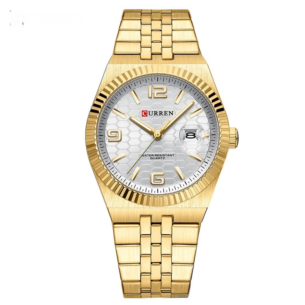 Round Dial Business Mens Watch - Oopsdadforgot.com