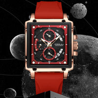 Simple Business Tape Mens Calendar Watch - Oopsdadforgot.com