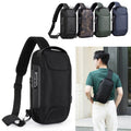 Sling Bag, Waterproof Men's Chest Bag Shoulder Bags Crossbody Sling Backpack For Men - Oopsdadforgot.com