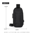Sling Bag, Waterproof Men's Chest Bag Shoulder Bags Crossbody Sling Backpack For Men - Oopsdadforgot.com
