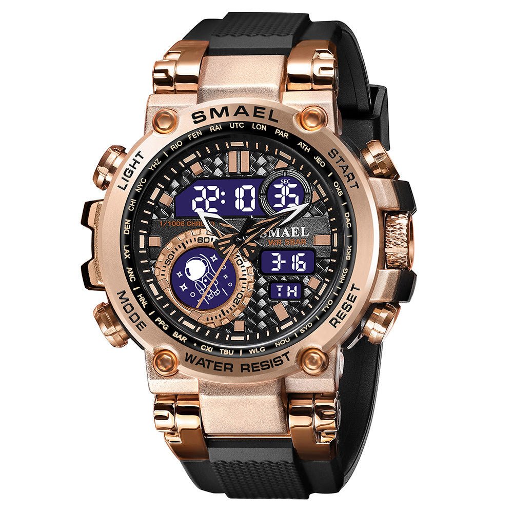 SMAEL Tactical Digital Watch With A Large Dial And Multiple Functions - Oopsdadforgot.com