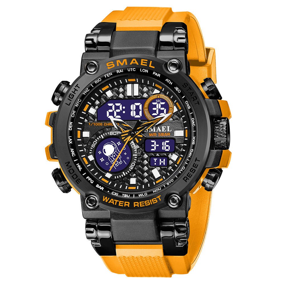 SMAEL Tactical Digital Watch With A Large Dial And Multiple Functions - Oopsdadforgot.com