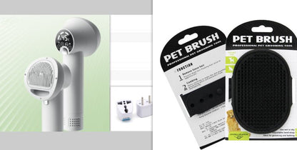 Smart Pet Hair Dryer Dog Golden Retriever Cat Grooming Hairdressing Blow & Comb Silent No Harm Pet Cleaning Supplies Pet Products - Oopsdadforgot.com