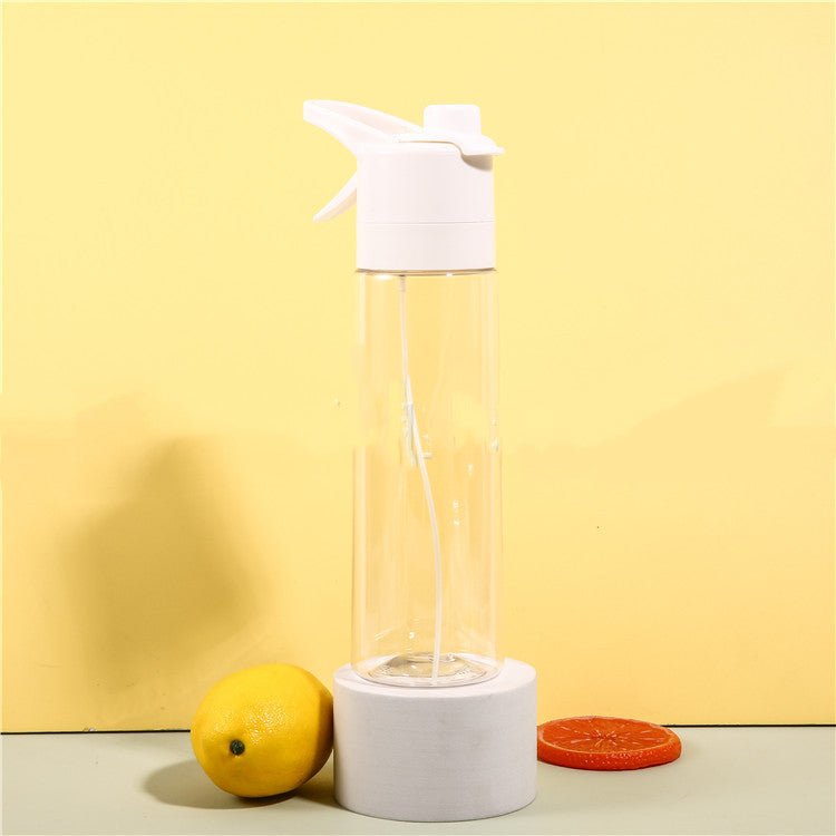 Spray Water Bottle For Girls Outdoor Sport Fitness Water Cup Large Capacity Spray Bottle Drinkware Travel Bottles Kitchen Gadgets - Oopsdadforgot.com