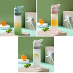 Spray Water Bottle For Girls Outdoor Sport Fitness Water Cup Large Capacity Spray Bottle Drinkware Travel Bottles Kitchen Gadgets - Oopsdadforgot.com