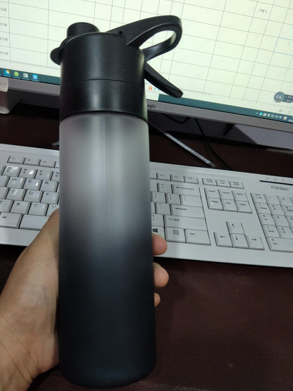 Spray Water Bottle For Girls Outdoor Sport Fitness Water Cup Large Capacity Spray Bottle Drinkware Travel Bottles Kitchen Gadgets - Oopsdadforgot.com