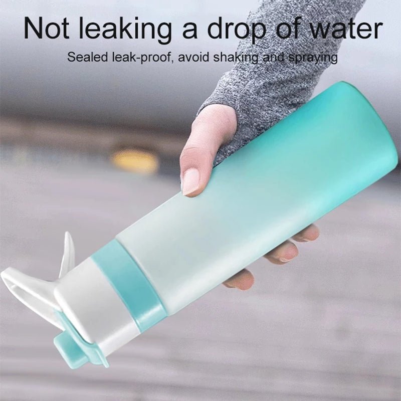 Spray Water Bottle For Girls Outdoor Sport Fitness Water Cup Large Capacity Spray Bottle Drinkware Travel Bottles Kitchen Gadgets - Oopsdadforgot.com