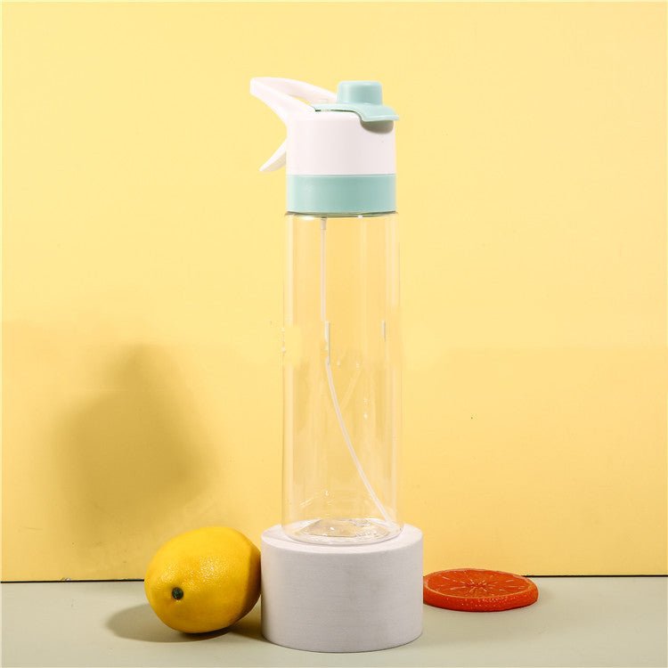 Spray Water Bottle For Girls Outdoor Sport Fitness Water Cup Large Capacity Spray Bottle Drinkware Travel Bottles Kitchen Gadgets - Oopsdadforgot.com