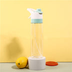 Spray Water Bottle For Girls Outdoor Sport Fitness Water Cup Large Capacity Spray Bottle Drinkware Travel Bottles Kitchen Gadgets - Oopsdadforgot.com