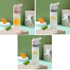 Spray Water Bottle For Girls Outdoor Sport Fitness Water Cup Large Capacity Spray Bottle Drinkware Travel Bottles Kitchen Gadgets - Oopsdadforgot.com