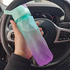 Spray Water Bottle For Girls Outdoor Sport Fitness Water Cup Large Capacity Spray Bottle Drinkware Travel Bottles Kitchen Gadgets - Oopsdadforgot.com