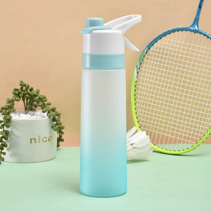 Spray Water Bottle For Girls Outdoor Sport Fitness Water Cup Large Capacity Spray Bottle Drinkware Travel Bottles Kitchen Gadgets - Oopsdadforgot.com