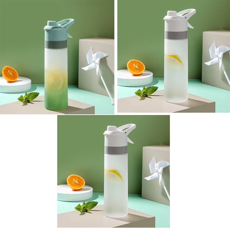 Spray Water Bottle For Girls Outdoor Sport Fitness Water Cup Large Capacity Spray Bottle Drinkware Travel Bottles Kitchen Gadgets - Oopsdadforgot.com