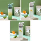 Spray Water Bottle For Girls Outdoor Sport Fitness Water Cup Large Capacity Spray Bottle Drinkware Travel Bottles Kitchen Gadgets - Oopsdadforgot.com