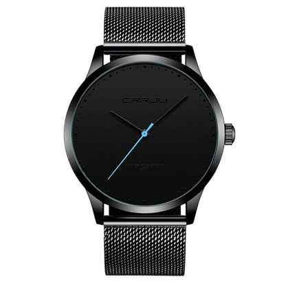 Stainless Steel Mesh Belt Fashion Watch Men - Oopsdadforgot.com