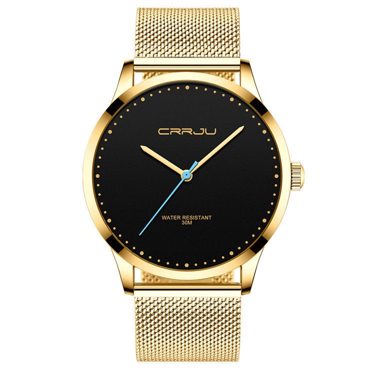 Stainless Steel Mesh Belt Fashion Watch Men - Oopsdadforgot.com