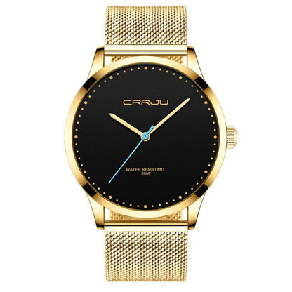 Stainless Steel Mesh Belt Fashion Watch Men - Oopsdadforgot.com