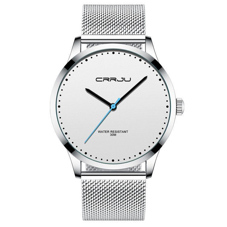 Stainless Steel Mesh Belt Fashion Watch Men - Oopsdadforgot.com