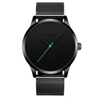 Stainless Steel Mesh Belt Fashion Watch Men - Oopsdadforgot.com