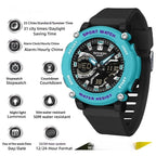Students Dual - display Luminous Chronograph Watch For Hiking - Oopsdadforgot.com