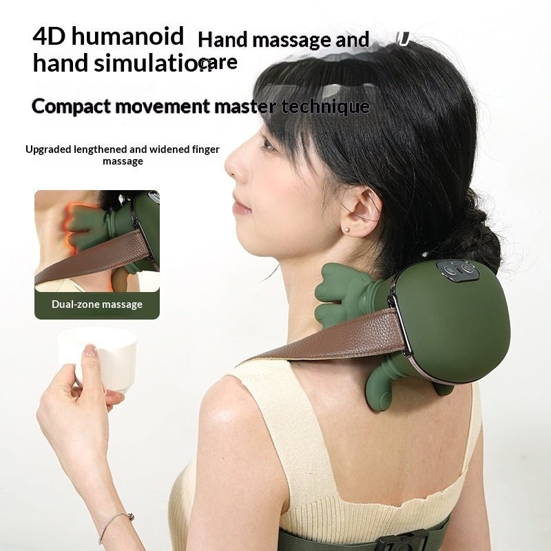 Trapezius Massager For Shoulders And Neck Cervical Spine Massage Device - Oopsdadforgot.com
