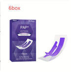 Whitening Teeth Strips Purple Teeth Strips Dry - application - Oopsdadforgot.com