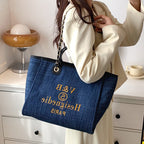 Women's Bag New European And American Bags Big Bag Shoulder Bag Large Capacity Chain Handbag Ins Messenger Bag - Oopsdadforgot.com