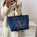Women's Bag New European And American Bags Big Bag Shoulder Bag Large Capacity Chain Handbag Ins Messenger Bag - Oopsdadforgot.com