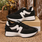 Womens Chunky - Soled Sneakers Lace - up Casual Shoes - Oopsdadforgot.com