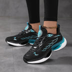 Womens Lightweight Shock - Absorbing Mesh Running Shoes For Sports - Oopsdadforgot.com