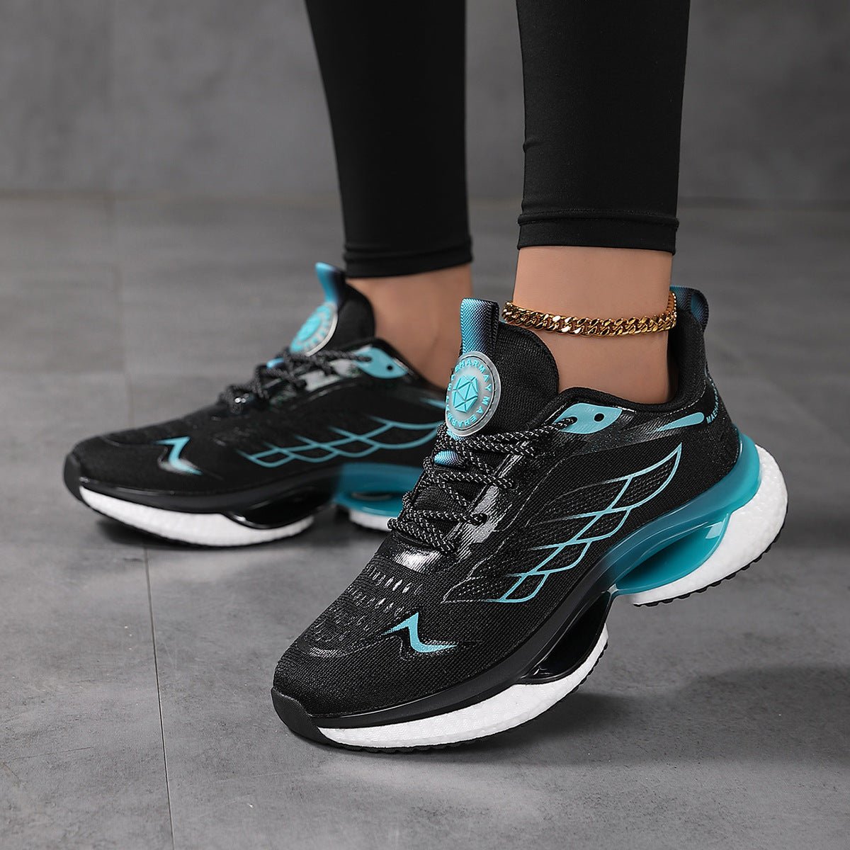Womens Lightweight Shock - Absorbing Mesh Running Shoes For Sports - Oopsdadforgot.com