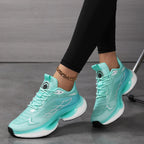 Womens Lightweight Shock - Absorbing Mesh Running Shoes For Sports - Oopsdadforgot.com