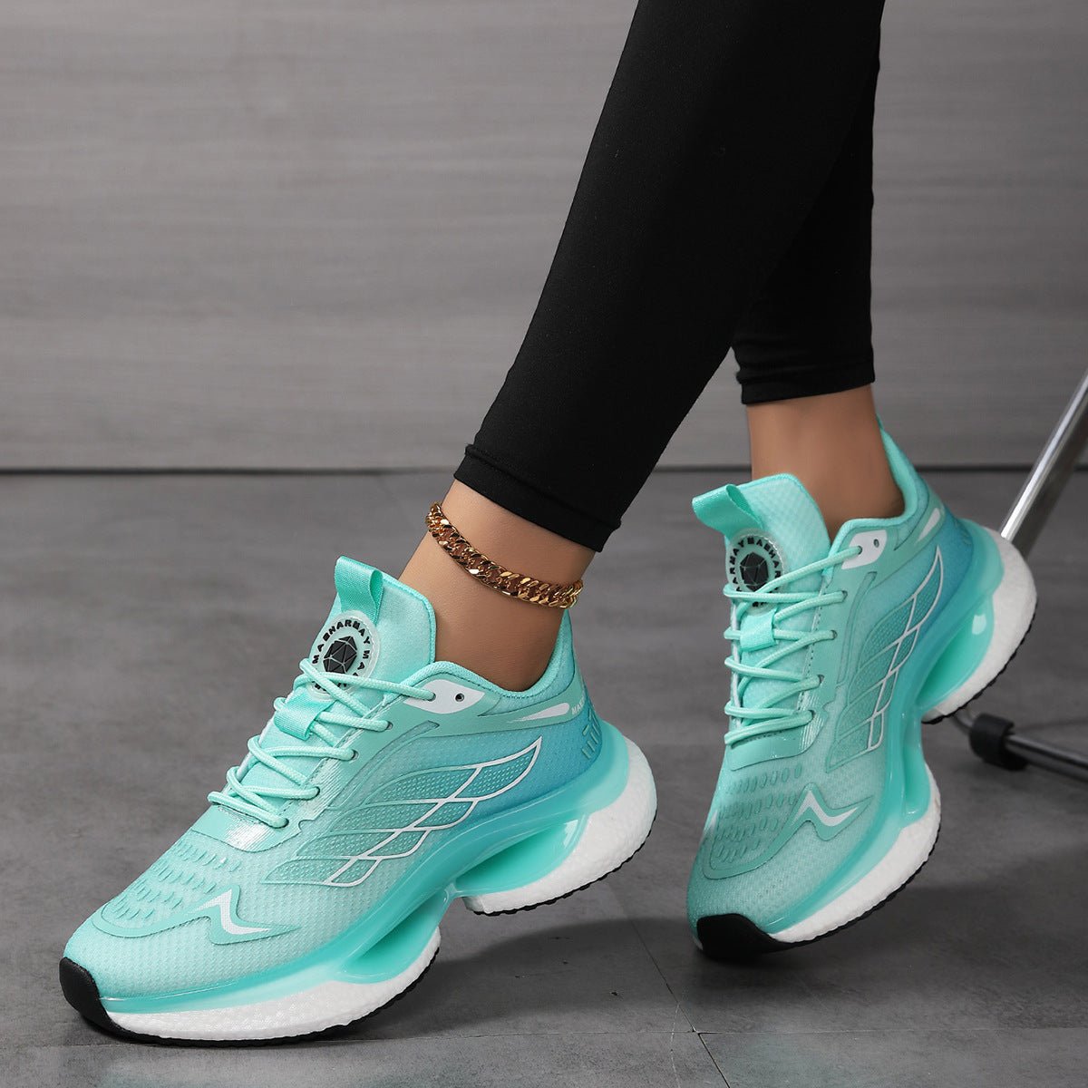 Womens Lightweight Shock - Absorbing Mesh Running Shoes For Sports - Oopsdadforgot.com