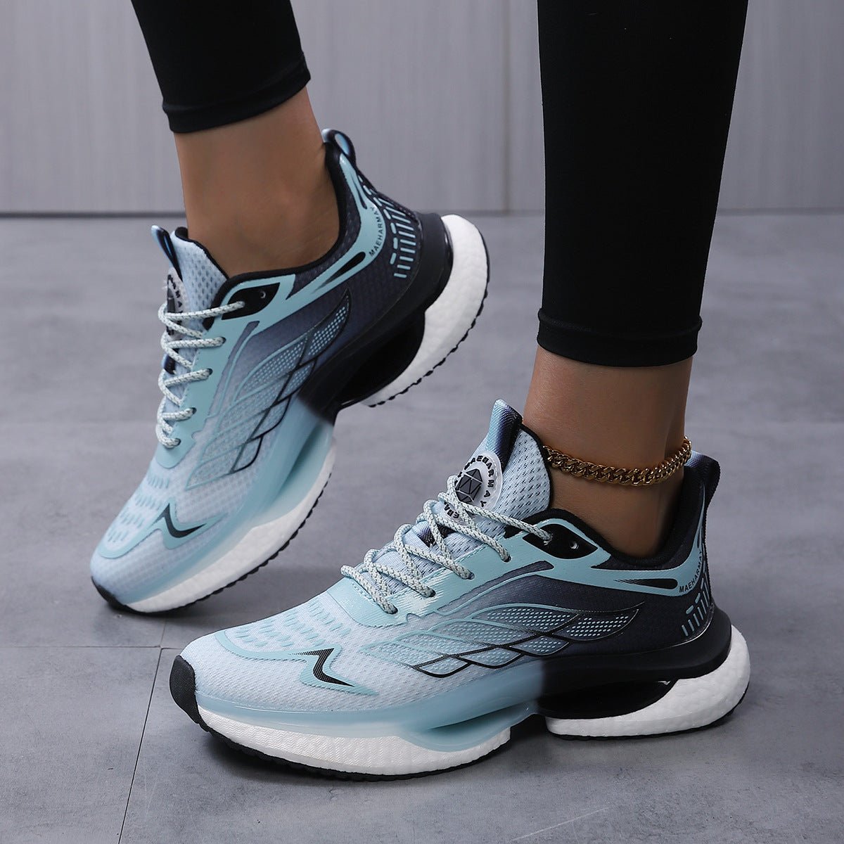 Womens Lightweight Shock - Absorbing Mesh Running Shoes For Sports - Oopsdadforgot.com