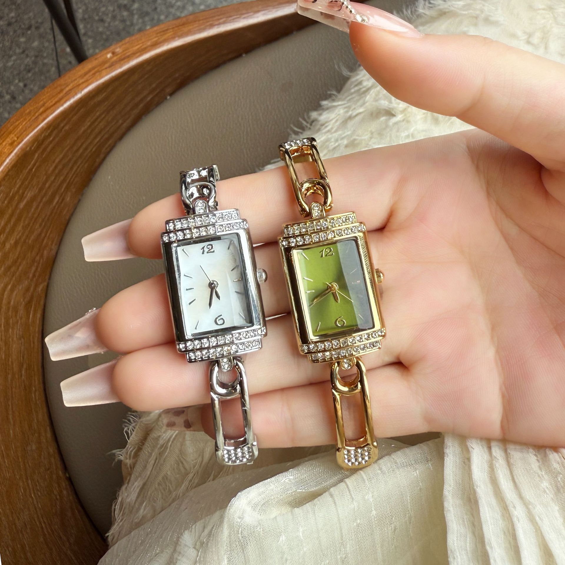 Women's Watch Light Luxury Square High Sense - Oopsdadforgot.com
